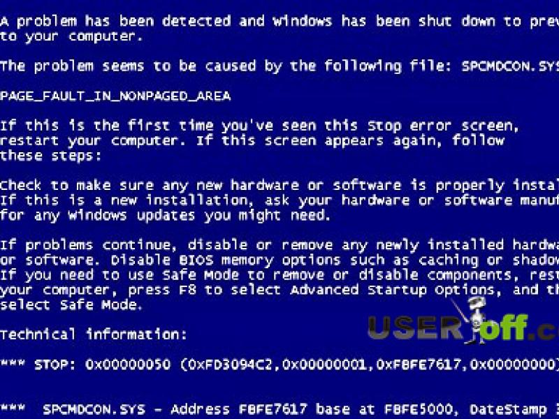 Почему появляется «Синий экран смерти», как его убрать и что означают коды ошибок Как восстановить windows 7 после синего экрана
